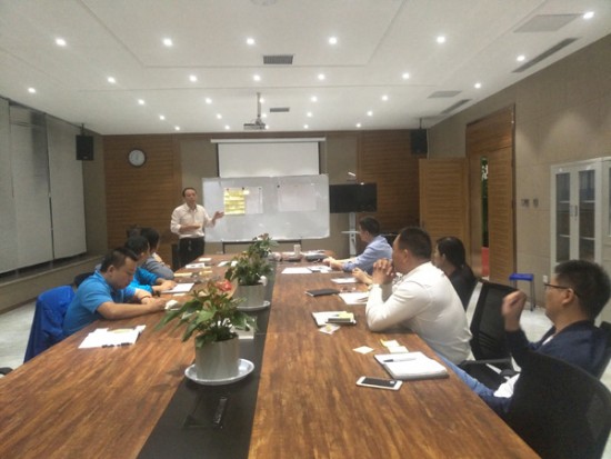 河南美商置业中层经理人训练营在郑东龙湖一号开营