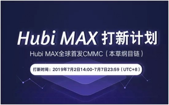 Hubi Max打新计划正式开启,80万枚CMMC限时