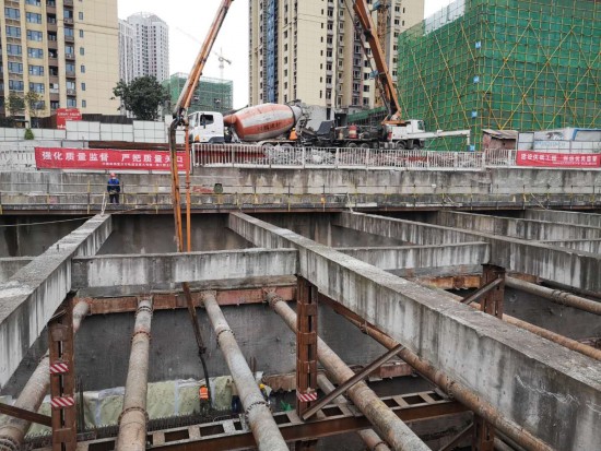 中建四局重庆轨道交通九号线一期工程9标实现全面复工