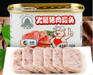 天坛牌火腿猪肉罐头:冒着长胖的风险，我测评了这几款火腿猪肉产品